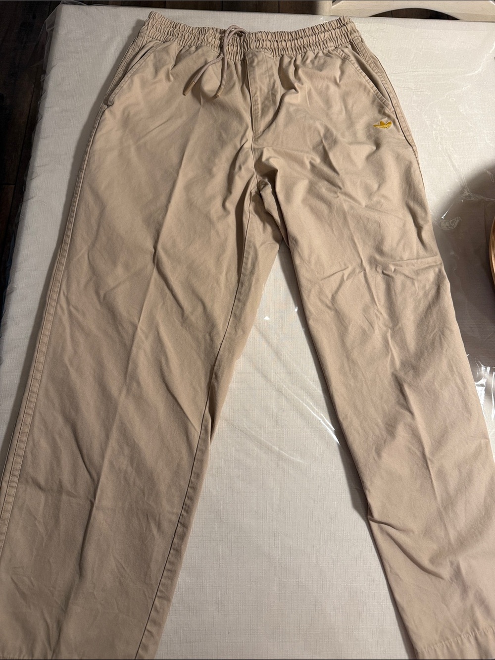 Men's Adidas Drawstring Chino Pants